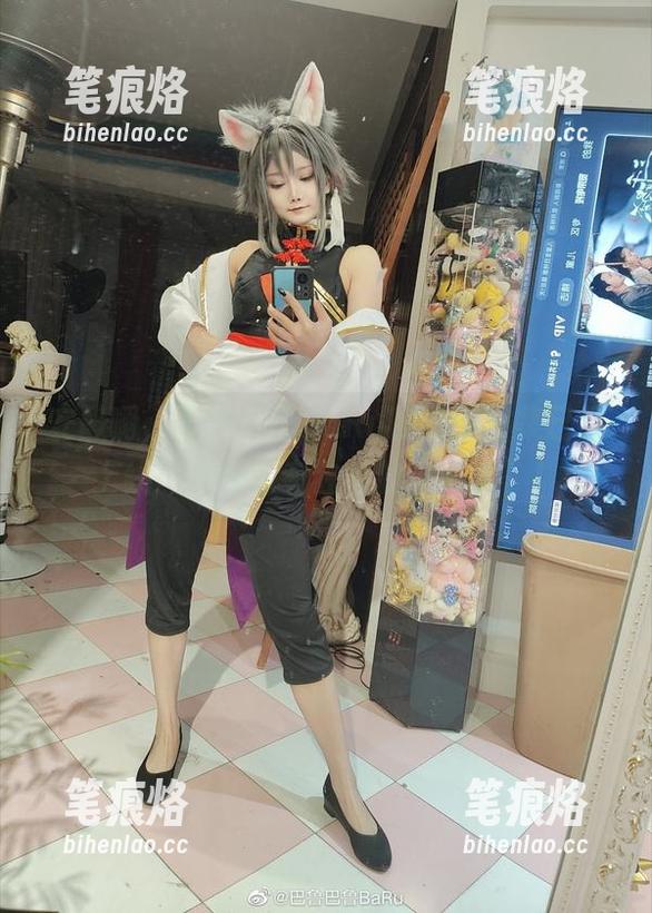 安静啊，巴鲁巴鲁BaRu的最新图集已经上线：和服也有独特的“呐喊”！