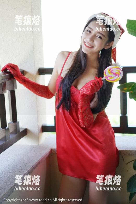 推女神-歆小兔chobits 推女神 - 最新写真中歆小兔chobits变身花嫁,成就我的小马路霸!