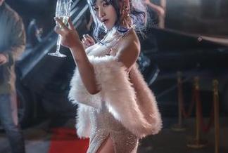 私房写真里的狐耳内衣：芊川一笑MNK的风情万种