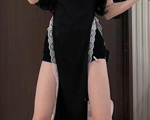 微密圈 – 黎允熙baby的分享，绿色白色蕾丝像是在唠叨，又像是在说“你怎么又来了”